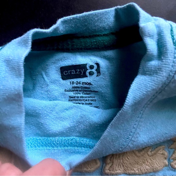 The Children’s Place glow in the dark space t-shirt & crazy8 furry mom t-shirts - Picture 3 of 6